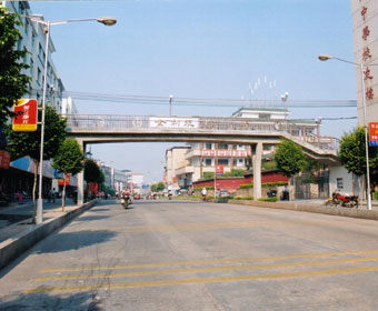2003年捐建梅州中學行人天橋