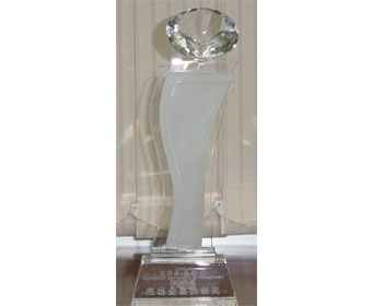 2003年曾智明荣获杰出企业贡献奖杯
